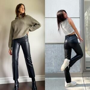Wilfred The Melina Super High-Rise Pant US 0 Solid Minimalist Blogger Fav Famous